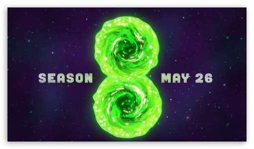 Rick and Morty, Season 8, 26 May, Adult Swim UltraHD Wallpaper for HD 16:9 ;