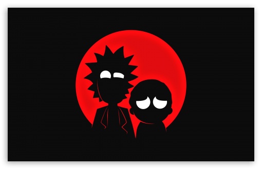 Rick and Morty, Sitcom, Black Background UltraHD Wallpaper for UHD 16:9 ; HD 16:9 ; UltraWide 21:9 24:10 ; Widescreen 16:10 5:3 ; Fullscreen 4:3 5:4 3:2 ; Tablet 1:1 ; Mobile 9:16 10:16 2:3 3:5 3:4 ;