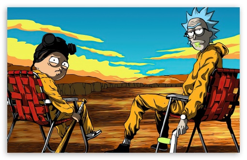 Rick and Morty X Breaking Bad UltraHD Wallpaper for UHD 16:9 ; HD 16:9 ; UltraWide 21:9 24:10 32:9 32:10 ; Widescreen 16:10 5:3 ; Fullscreen 3:2 ; Tablet 1:1 ; Mobile 9:16 9:19.5 9:20 10:16 2:3 3:5 3:4 ; Dual 16:10 5:3 16:9 4:3 5:4 3:2 ;