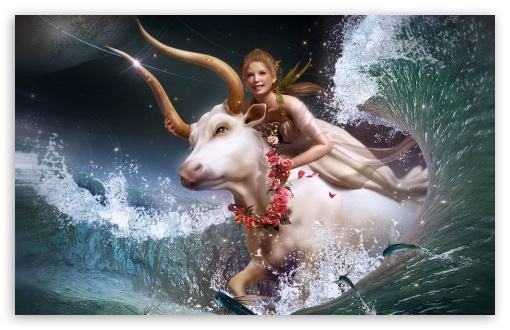 riding bull  UltraHD Wallpaper for Widescreen 16:10 ;