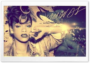 Rihanna-Diamonds Ultra HD Wallpaper for 4K UHD Widescreen desktop, tablet & smartphone