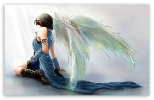 Rinoa Heartilly Angel Wings Ultra HD Desktop Background Wallpaper for ...