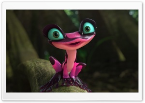 Rio 2 2014 Gabi the Pink Frog Ultra HD Wallpaper for 4K UHD Widescreen desktop, tablet & smartphone