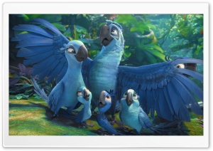Rio 2 Blu And Jewel's Kids Ultra HD Wallpaper for 4K UHD Widescreen desktop, tablet & smartphone