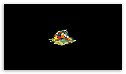 RIP Rubiks Cube UltraHD Wallpaper for HD 16:9 ;