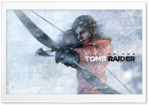 Rise Of The Tomb Raider Lara Croft Bow and Arrow Ultra HD Wallpaper for 4K UHD Widescreen desktop, tablet & smartphone
