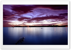 River At Dusk Ultra HD Wallpaper for 4K UHD Widescreen desktop, tablet & smartphone