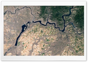 River Gorge Satelite View Ultra HD Wallpaper for 4K UHD Widescreen desktop, tablet & smartphone