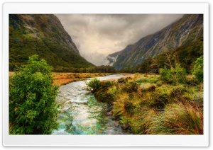 River In The Mountains Ultra HD Wallpaper for 4K UHD Widescreen desktop, tablet & smartphone