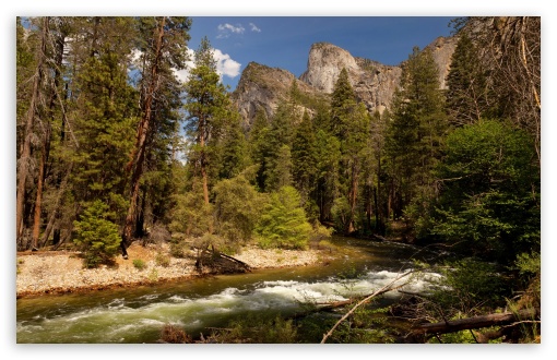 River In Yosemite California UltraHD Wallpaper for HD 16:9 ; Widescreen 16:10 5:3 ; Fullscreen 4:3 5:4 3:2 ; Tablet 1:1 ; Mobile 3:5 3:4 ;