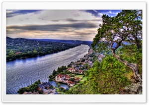 River Landscape HDR Ultra HD Wallpaper for 4K UHD Widescreen desktop, tablet & smartphone
