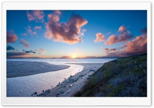 River Meets The Sea Ultra HD Wallpaper for 4K UHD Widescreen desktop, tablet & smartphone