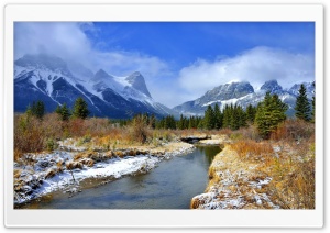 River Mountains Beauty Ultra HD Wallpaper for 4K UHD Widescreen desktop, tablet & smartphone