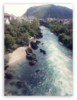 River Neretva UltraHD Wallpaper for Mobile 3:4 ;