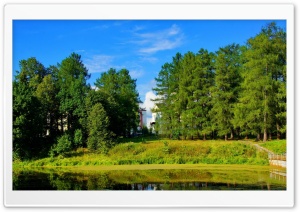 Rivers Parks Trees Nature Ultra HD Wallpaper for 4K UHD Widescreen desktop, tablet & smartphone