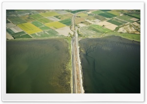 Road Aerial View Ultra HD Wallpaper for 4K UHD Widescreen desktop, tablet & smartphone