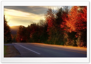 Road In New Hampshire Ultra HD Wallpaper for 4K UHD Widescreen desktop, tablet & smartphone
