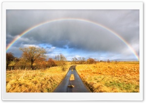 Road Rainbow Ultra HD Wallpaper for 4K UHD Widescreen desktop, tablet & smartphone