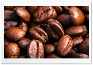 Roasted Coffee Beans Ultra HD Wallpaper for 4K UHD Widescreen desktop, tablet & smartphone