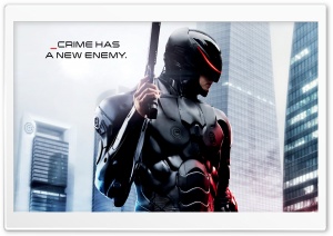 Robocop _crime has a new enemy Ultra HD Wallpaper for 4K UHD Widescreen desktop, tablet & smartphone