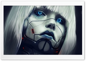 Robot Face Ultra HD Wallpaper for 4K UHD Widescreen desktop, tablet & smartphone