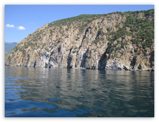 rock and water UltraHD Wallpaper for Fullscreen 4:3 ;