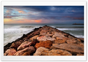 Rock Breakwater Ultra HD Wallpaper for 4K UHD Widescreen desktop, tablet & smartphone