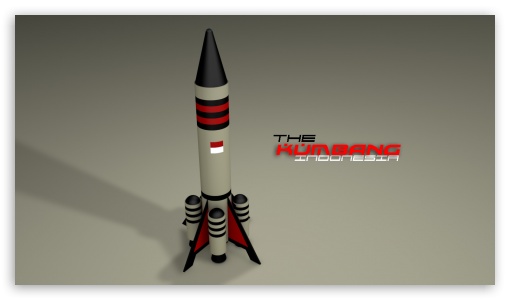 Rocket 3D UltraHD Wallpaper for 8K UHD TV 16:9 Ultra High Definition 2160p 1440p 1080p 900p 720p ;