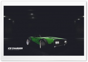 Rocket League - Ice Charger - Green Ultra HD Wallpaper for 4K UHD Widescreen desktop, tablet & smartphone
