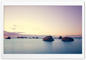 Rocks In The Water Ultra HD Wallpaper for 4K UHD Widescreen desktop, tablet & smartphone