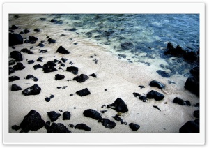 Rocky Beach 17 4K UHD Wallpaper for Widescreen and UltraWide Desktop, UltraHD TV, Smartphone, Tablet