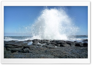 Rocky Beach 35 4K UHD Wallpaper for Widescreen and UltraWide Desktop, UltraHD TV, Smartphone, Tablet