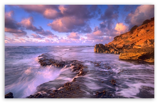 Rocky Ocean Ultra HD Desktop Background Wallpaper for 4K UHD TV ...
