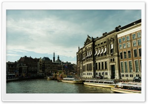 Rokin, Amsterdam Ultra HD Wallpaper for 4K UHD Widescreen desktop, tablet & smartphone