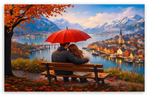 Romantic Couple UltraHD Wallpaper for UHD 16:9 ; HD 16:9 ; UltraWide 21:9 24:10 ; Widescreen 16:10 5:3 ; Fullscreen 4:3 5:4 3:2 ; Tablet 1:1 ; Mobile 9:16 2:3 3:4 ;