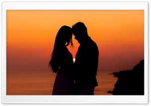 Romantic Couple Sunset Ultra HD Wallpaper for 4K UHD Widescreen desktop, tablet & smartphone