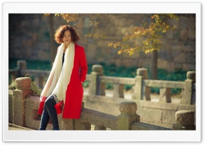 Romantic Walk Autumn Ultra HD Wallpaper for 4K UHD Widescreen desktop, tablet & smartphone