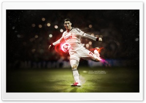 Ronaldo Kick Ultra HD Wallpaper for 4K UHD Widescreen desktop, tablet & smartphone