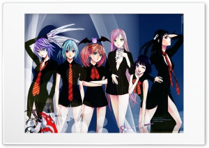 rosario vampire 4K UHD Wallpaper for Widescreen and UltraWide Desktop, UltraHD TV, Smartphone, Tablet