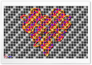 Rose Heart Love 4K UHD Wallpaper for Widescreen and UltraWide Desktop, UltraHD TV, Smartphone, Tablet