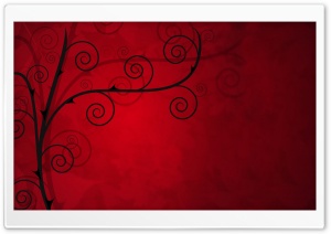 Rose Thorns Vector Art Ultra HD Wallpaper for 4K UHD Widescreen desktop, tablet & smartphone