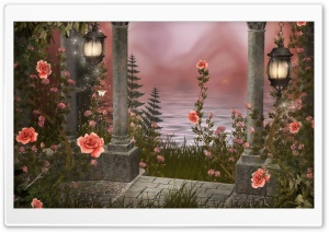Roses Drawing Ultra HD Wallpaper for 4K UHD Widescreen desktop, tablet & smartphone