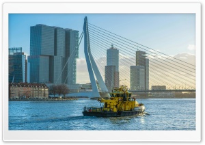 Rotterdam, Netherlands Ultra HD Wallpaper for 4K UHD Widescreen Desktop, Lockscreen, Screensaver, TV, Tablet, Smartphone