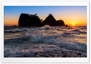 Rough Waves Ultra HD Wallpaper for 4K UHD Widescreen desktop, tablet & smartphone