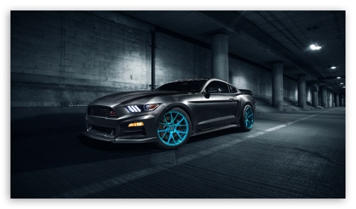 Roush Performance Mustang Vossen Wheels UltraHD Wallpaper for HD 16:9 ;