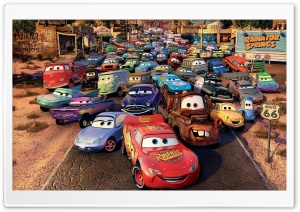 Route 66 Cars Movie Ultra HD Wallpaper for 4K UHD Widescreen desktop, tablet & smartphone