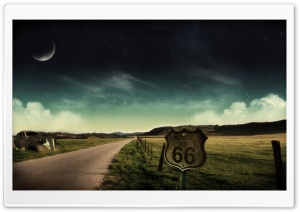 Route Sixty Six Ultra HD Wallpaper for 4K UHD Widescreen desktop, tablet & smartphone