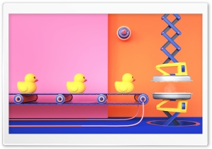 Rubber Ducks Ultra HD Wallpaper for 4K UHD Widescreen desktop, tablet & smartphone