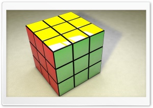 Rubiks Cube Ultra HD Wallpaper for 4K UHD Widescreen desktop, tablet & smartphone