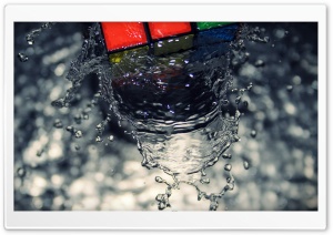 Rubik's Wave Ultra HD Wallpaper for 4K UHD Widescreen desktop, tablet & smartphone
